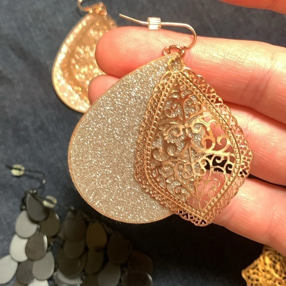 Dangle Statement Earrings Bundle Women’s OS